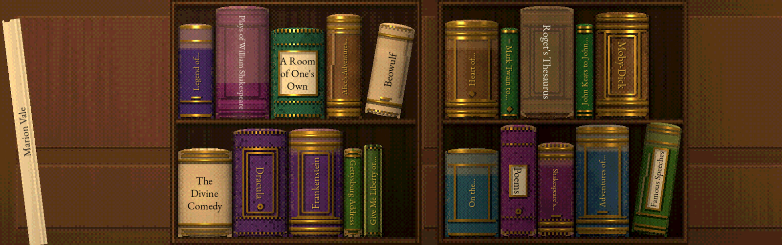Every book you type lives on your shelves.
